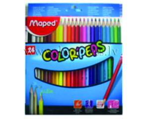 Krsainie zmui, 24 krsas, Maped Color Peps